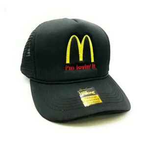 Im Lovin It Mesh Trucker Snapback (Black)
